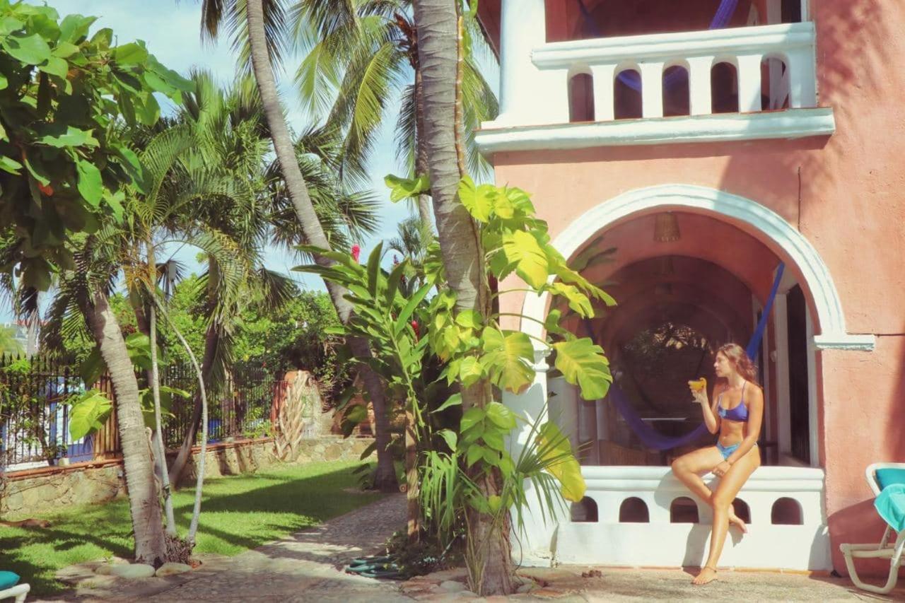 Bungalows Santa Cruz ปูแอร์โตเอสกอนดิโด ภายนอก รูปภาพ
